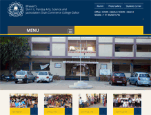 Tablet Screenshot of bhavanscollegedakor.org